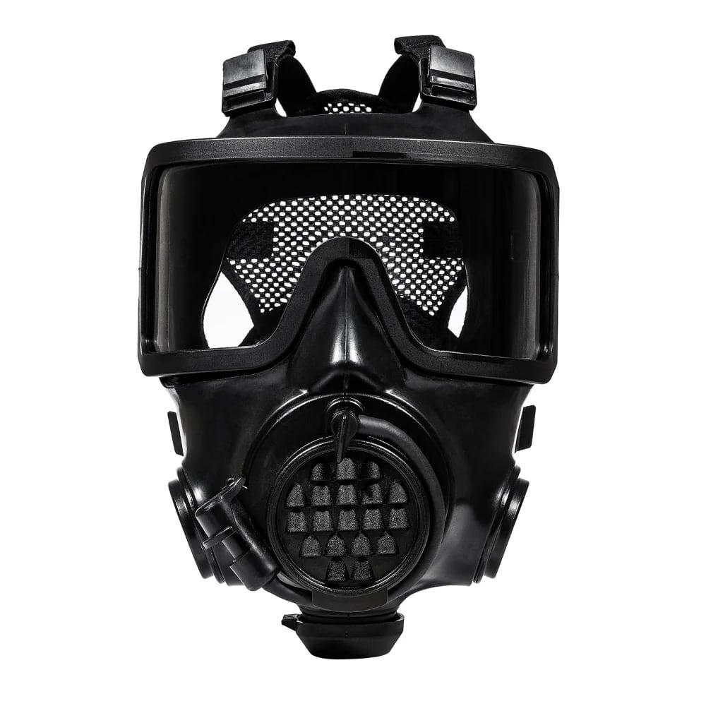 CM-8M gas mask, head-on front view