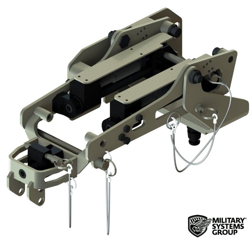 MK93 machine gun mount, alternate angle